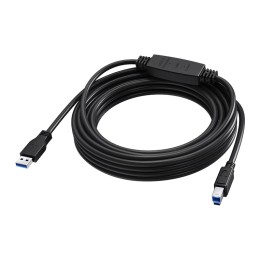 Vision - Cavo USB - USB Tipo A (M) a USB Type B (M) - USB 3.0 - 5 m - booster at