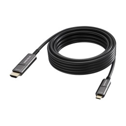 VISION - Cavo adattatore - USB-C maschio a HDMI maschio - 10 m - fibra ottica -