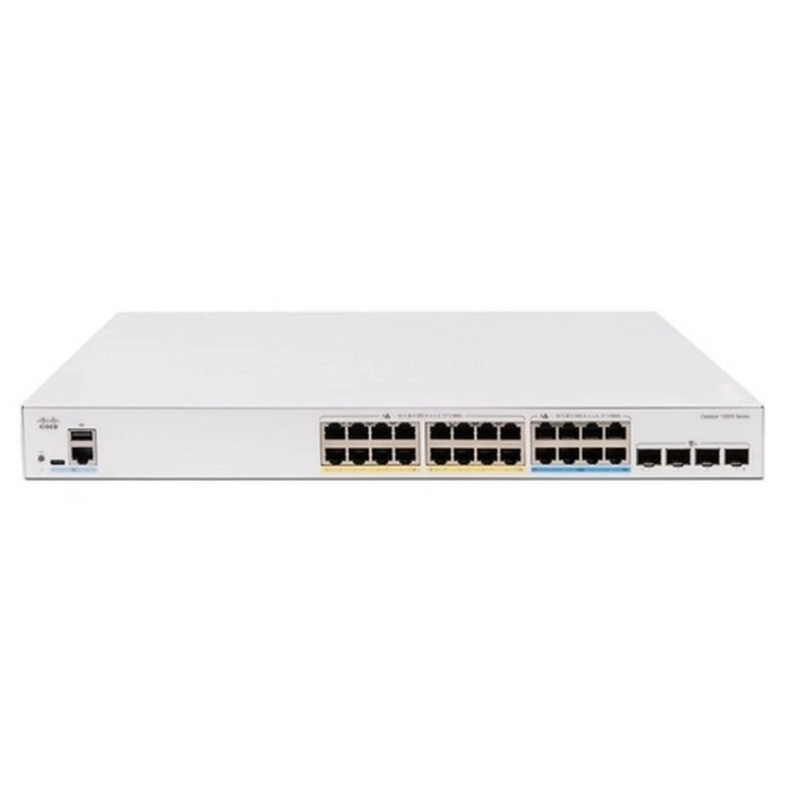 Cisco Catalyst 1300X-24T-4X - Switch - L3 - gestito - 4 x 10 Gigabit SFP28 + 24 (C1300X-24T-4X)