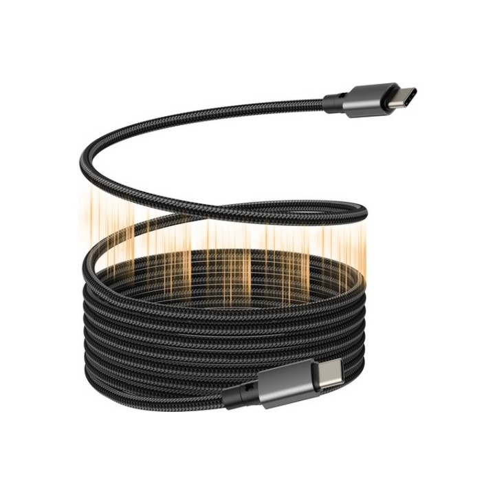 Vision Techconnect - Cavo USB - USB-C (M) a USB-C (M) - USB 3.2 - 5 A - 1 m - ma (TC 1MUSBCMAG/BL)