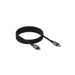 VISION - Cavo Lightning - USB-C maschio a Lightning maschio - 1 m - nero - magne