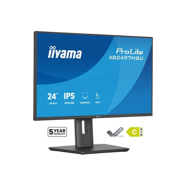 iiyama ProLite XB2497HSU-B1 - Monitor a LED - 24" (23.8" visualizzabile) - 1920