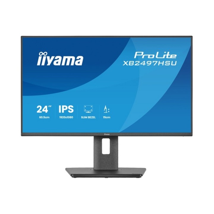 iiyama ProLite XB2497HSU-B1 - Monitor a LED - 24" (23.8" visualizzabile) - 1920 (XB2497HSU-B1)