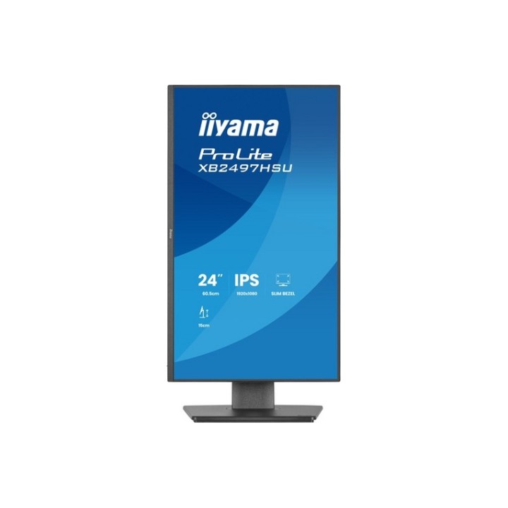 iiyama ProLite XB2497HSU-B1 - Monitor a LED - 24" (23.8" visualizzabile) - 1920 (XB2497HSU-B1)