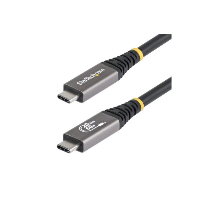 StarTech.com - Cavo USB - USB-C (M) a USB-C (M) - USB 3.2 / USB4 / Thunderbolt 3 (CC3M20GUSB4CX)