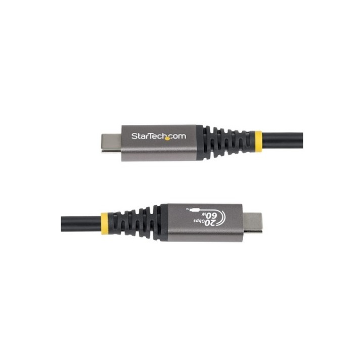 StarTech.com - Cavo USB - USB-C (M) a USB-C (M) - USB 3.2 / USB4 / Thunderbolt 3 (CC3M20GUSB4CX)