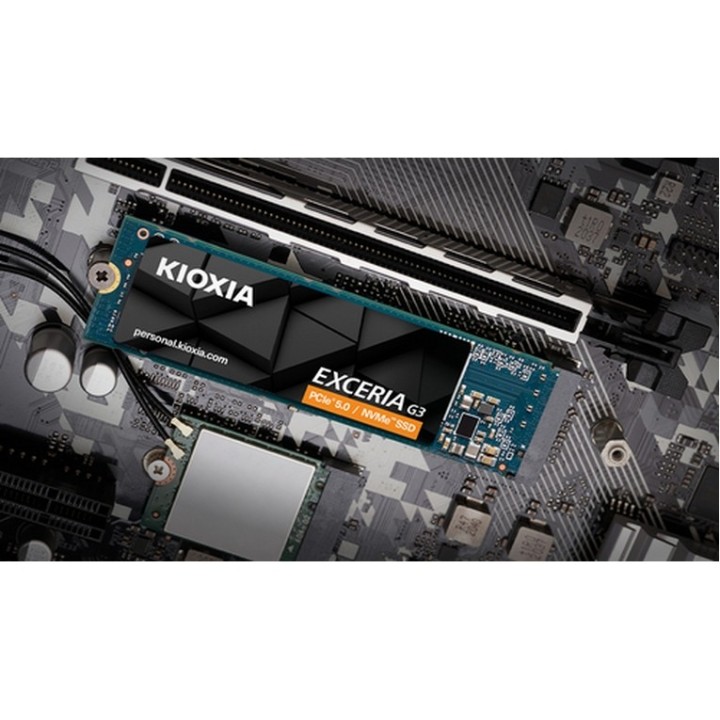 KIOXIA EXCERIA G3 - SSD - 2 TB - interno - M.2 2280 - PCI Express 5.0 x4 (NVMe) (LVC10Z002TG8)