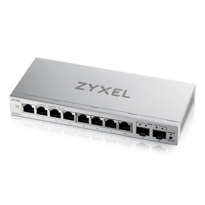 Zyxel GS1200v3 Series GS1200-10v3 - Switch - gestito - 8 x 10/100/1000 + 2 x Gig
