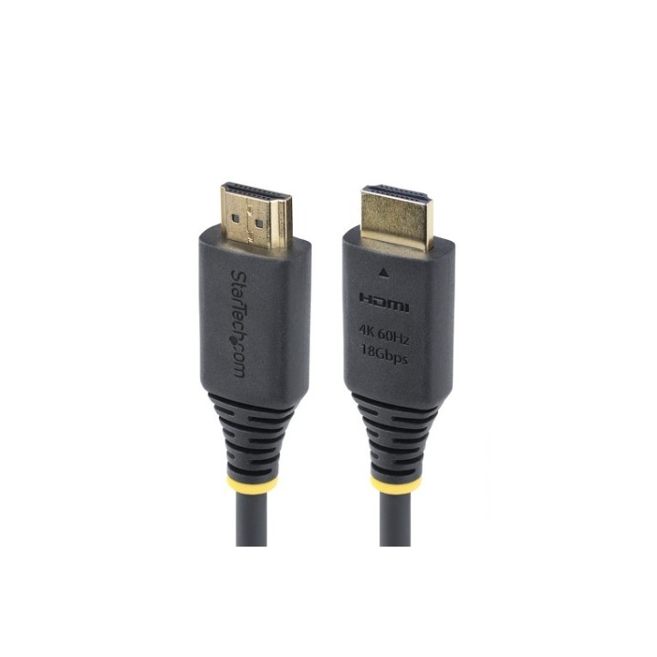 StarTech.com - Alta velocità - cavo HDMI con Ethernet - HDMI maschio a HDMI masc (HDMI2-CABLE-4K60-8F)