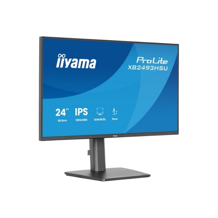 iiyama ProLite XB2493HSU-B1 - Monitor a LED - 24" (23.8" visualizzabile) - 1920 (XB2493HSU-B1)