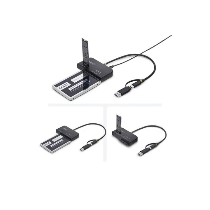 Startech - Adattatore interfaccia - 2.5", 3.5" - M.2 NVMe Card / PCIe 4.0 (NVMe) (USB31CSAT3M2E)