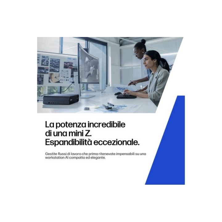 HP Workstation Z2 G1i - AI Workstation, AI PC - mini 5U - 1 x Core Ultra 7 265 / (D4TB3ETABZ)