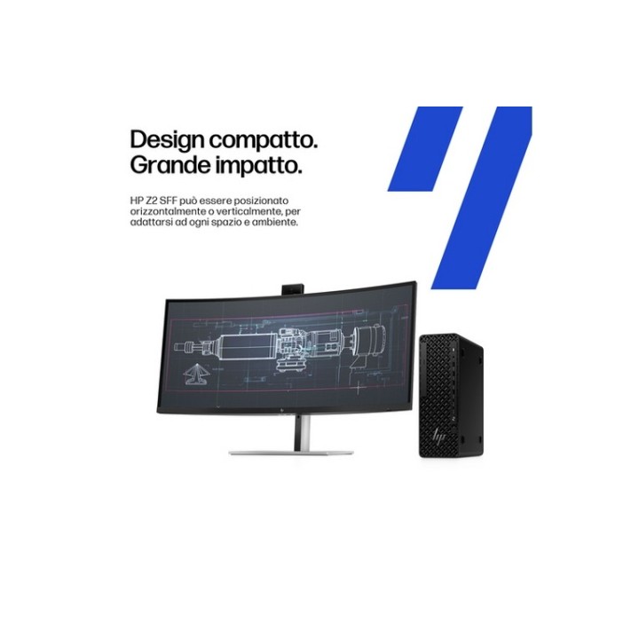 HP Workstation Z2 G1i - AI Workstation, AI PC - SFF 1 x Core Ultra 7 265 / fino