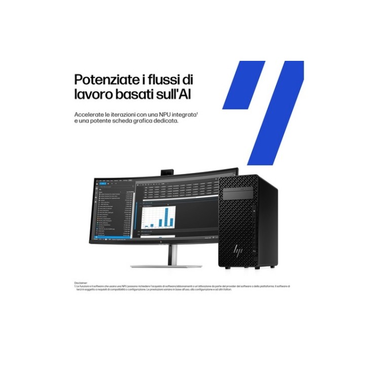 HP Workstation Z2 G1i - AI PC, AI Workstation - tower 4U - 1 x Core Ultra 9 285