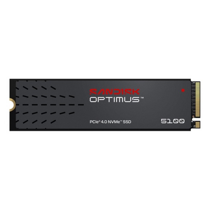 SanDisk Optimus 5100 - SSD - 1 TB - interno - M.2 2280 - PCIe 4.0 x4 (NVMe) (SDSP51100TAN-000E0)