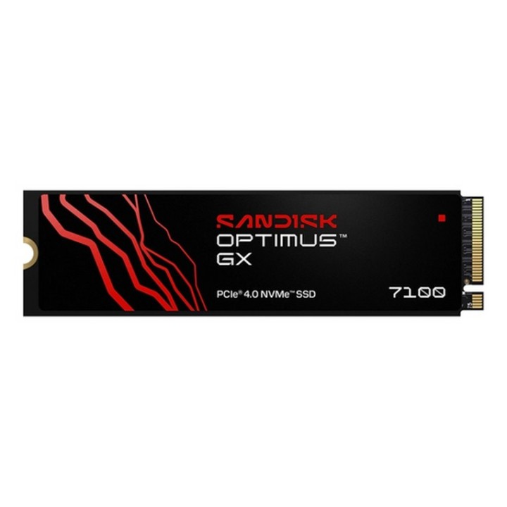 SanDisk Optimus GX 7100 - SSD - 2 TB - interno - M.2 2280 - PCIe 4.0 x4 (NVMe) (SDSP71200TAN-000E0)