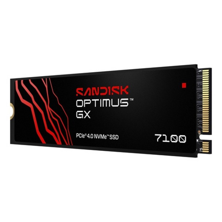 SanDisk Optimus GX 7100 - SSD - 2 TB - interno - M.2 2280 - PCIe 4.0 x4 (NVMe) (SDSP71200TAN-000E0)