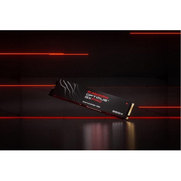 SanDisk Optimus GX PRO 850X - SSD - crittografato - 2 TB - interno - M.2 2280 S3 (SDSP81200TAN-000E0)