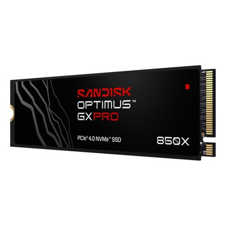 SanDisk Optimus GX PRO 850X - SSD - crittografato - 8 TB - interno - M.2 2280 D5 (SDSP81800TAN-000E0)