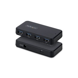 Startech - Hub - 4 x SuperSpeed USB 3.0 - desktop (ST4300USB3V2-UE)