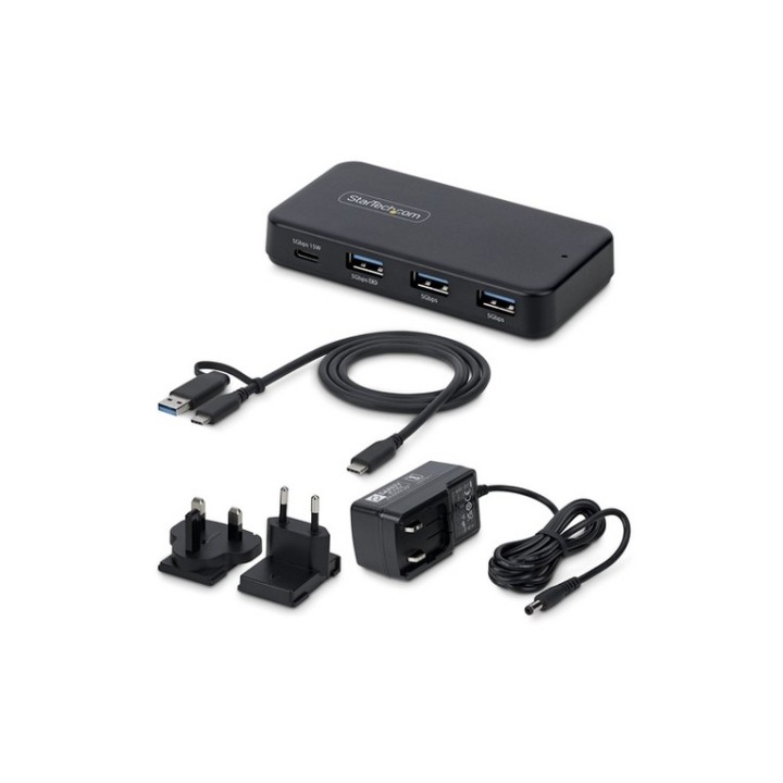 Startech - Hub - 3 x SuperSpeed USB 3.0 + 1 x USB-C (alimentazione elettrica) - (311UE-USB-HUB)