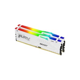 Kingston FURY Beast RGB - DDR5 - kit - 32 GB: 2 x 16 GB - DIMM 288-PIN - 6000 MT