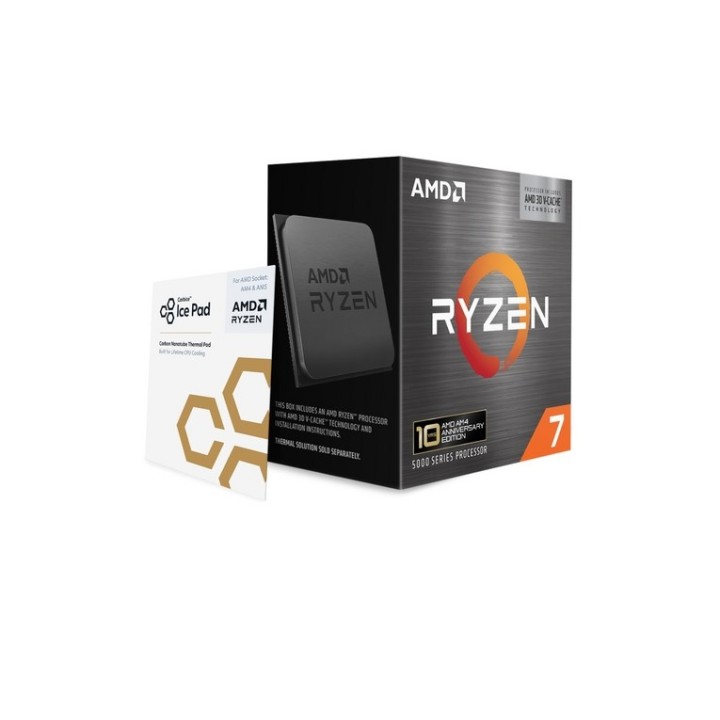 AMD Ryzen 7 5800X3D - 3.4 GHz - 8 processori - 16 thread - 96 MB cache - Socket