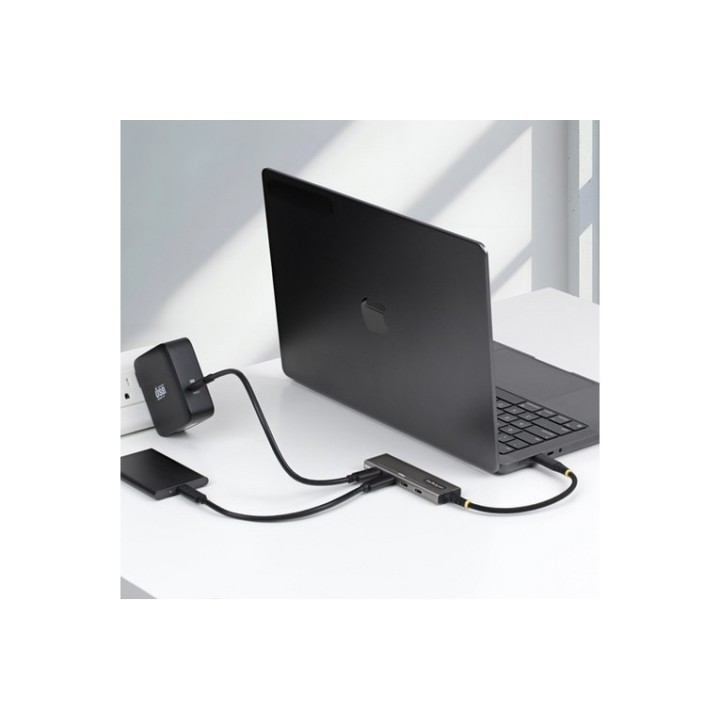 Startech - Hub - caricamento PD da 100 W, protezione da sovracorrente, alluminio