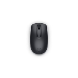 Dell WM118 - Mouse - ottica - 3 pulsanti - senza fili - 2.4 GHz - ricevitore wir