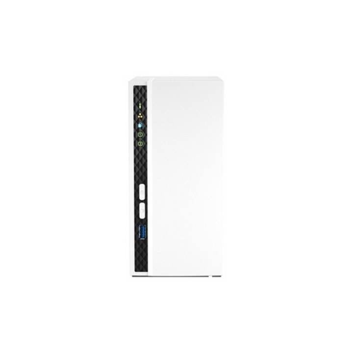 QNAP TS-233 - Server NAS - 2 alloggiamenti - SATA 6Gb/s - RAID 0, 1, JBOD - RAM