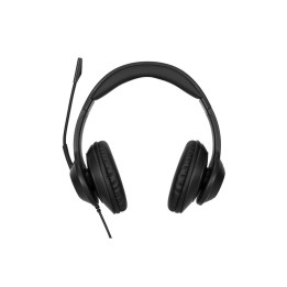 Targus AEH102GL - Cuffie con microfono - over ear - convertibile - cablato - USB (AEH102GL)