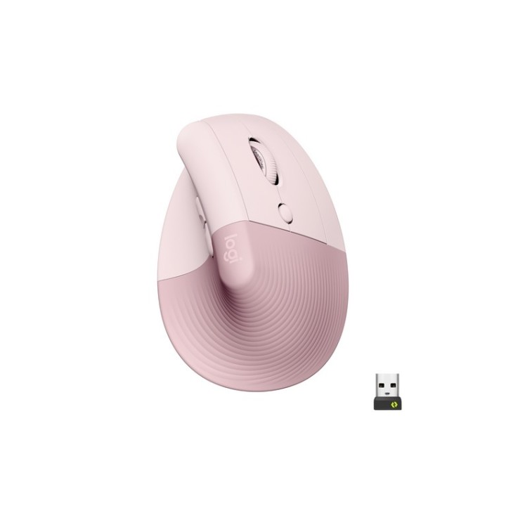 Logitech Lift Vertical Ergonomic Mouse - Mouse verticale - ergonomico - ottica -