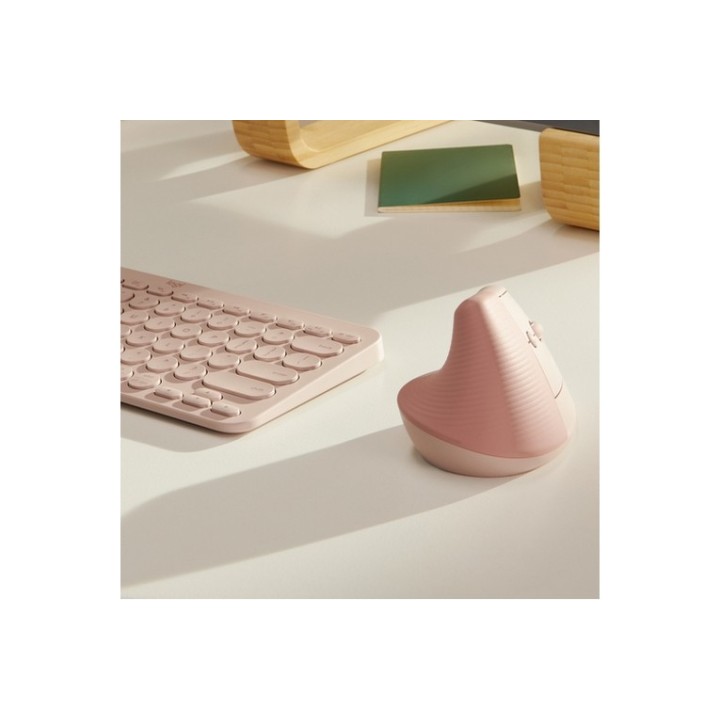 Logitech Lift Vertical Ergonomic Mouse - Mouse verticale - ergonomico - ottica - (910-006478)