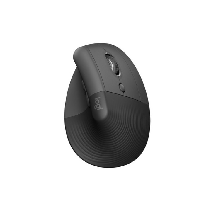 Logitech Lift for Business - Mouse verticale - ergonomico - 6 pulsanti - senza f (910-006494)
