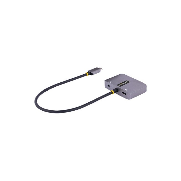 StarTech.com Adattatore USB-C a HDMI/VGA, 4K 60Hz HDR con Audio, PD 100W - Docki