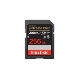SanDisk Extreme PRO - Scheda di memoria flash - 256 GB - Video Class V30 / UHS-I (SDSDXXD-256G-GN4IN)