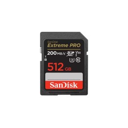 SanDisk Extreme PRO - Scheda di memoria flash - 512 GB - Video Class V30 / UHS-I (SDSDXXD-512G-GN4IN)