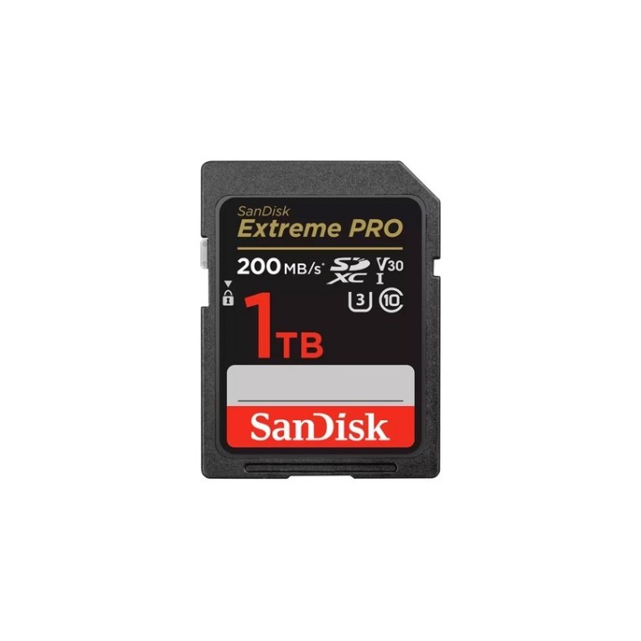 SanDisk Extreme PRO - Scheda di memoria flash - 1 TB - Video Class V30 / UHS-I U (SDSDXXD-1T00-GN4IN)
