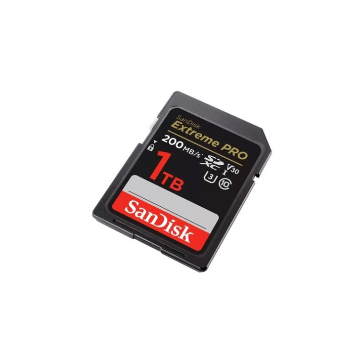 SanDisk Extreme PRO - Scheda di memoria flash - 1 TB - Video Class V30 / UHS-I U (SDSDXXD-1T00-GN4IN)