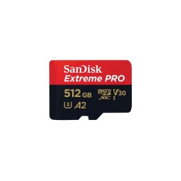 SanDisk Extreme PRO - Scheda di memoria flash (adattatore da microSDXC a SD in d