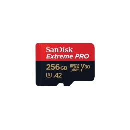 SanDisk Extreme PRO - Scheda di memoria flash (adattatore da microSDXC a SD in d (SDSQXCD-256G-GN6MA)