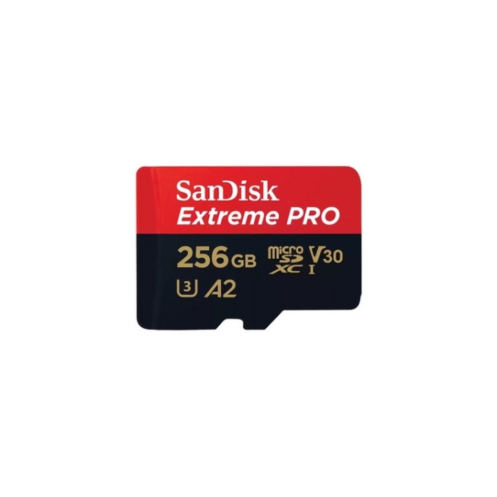 SanDisk Extreme PRO - Scheda di memoria flash (adattatore da microSDXC a SD in d (SDSQXCD-256G-GN6MA)