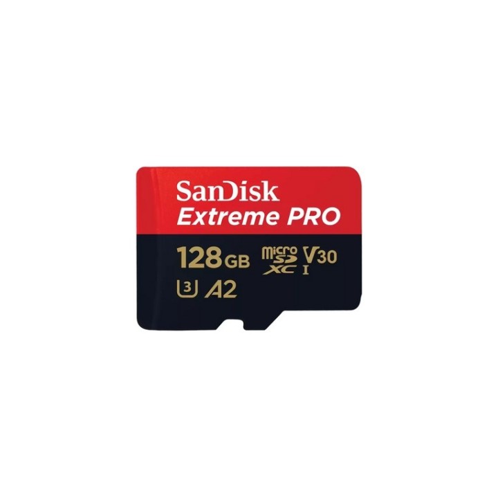 SanDisk Extreme PRO - Scheda di memoria flash (adattatore da microSDXC a SD in d (SDSQXCD-128G-GN6MA)