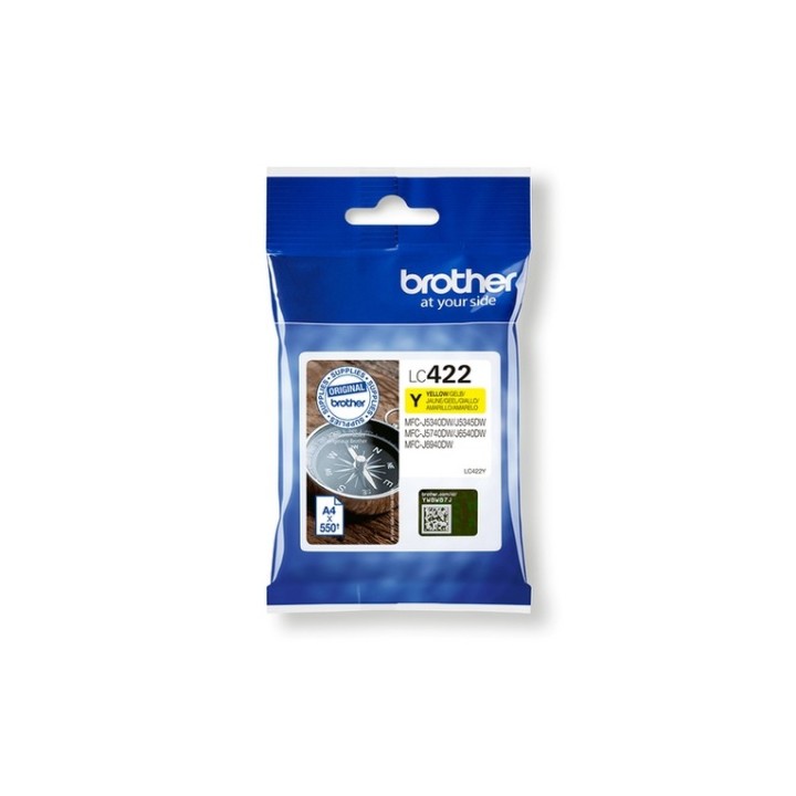 Brother LC422Y - Giallo - originale - cartuccia d'inchiostro - per Brother MFC-J