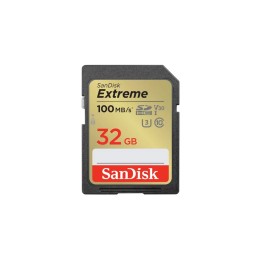 SanDisk Extreme - Scheda di memoria flash - 32 GB - Video Class V30 / UHS-I U3 / (SDSDXVT-032G-GNCIN)