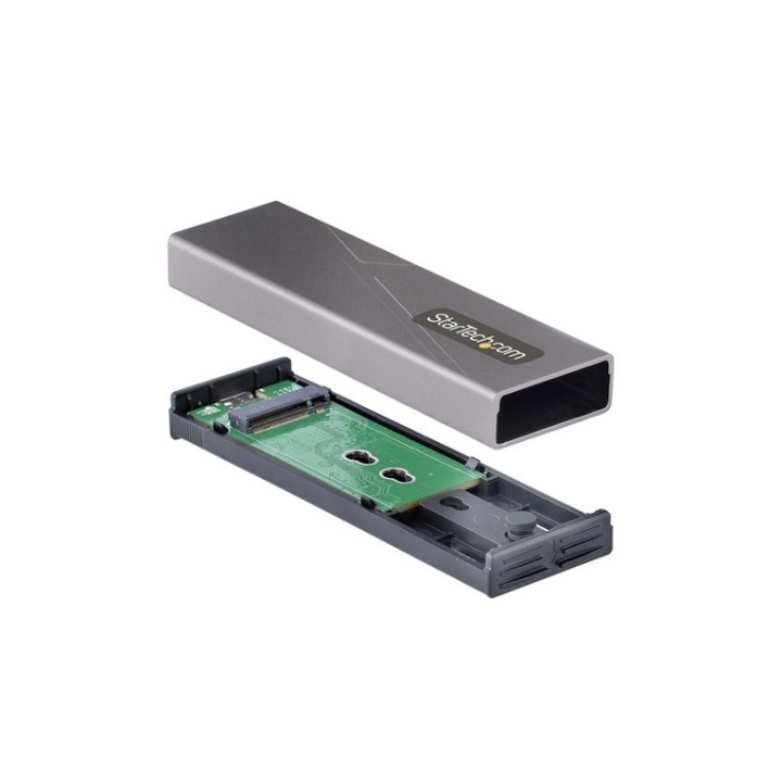 StarTech.com Box SSD M.2 NVME PCIe /SATA USB-C 10Gbps, senza Attrezzi - Box este