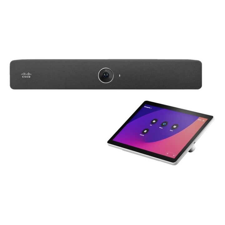 Cisco Webex Room Bar - Dispositivo per video conferenza - carbonio (CS-BAR-T-C-K9)