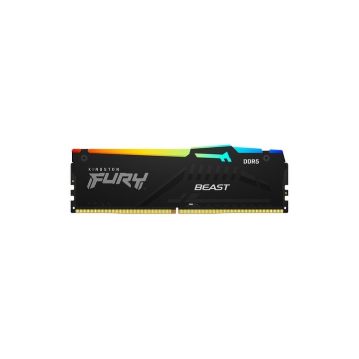 Kingston FURY Beast RGB - DDR5 - modulo - 32 GB - DIMM 288-PIN - 5600 MT/s / PC5 (KF556C40BBA-32)