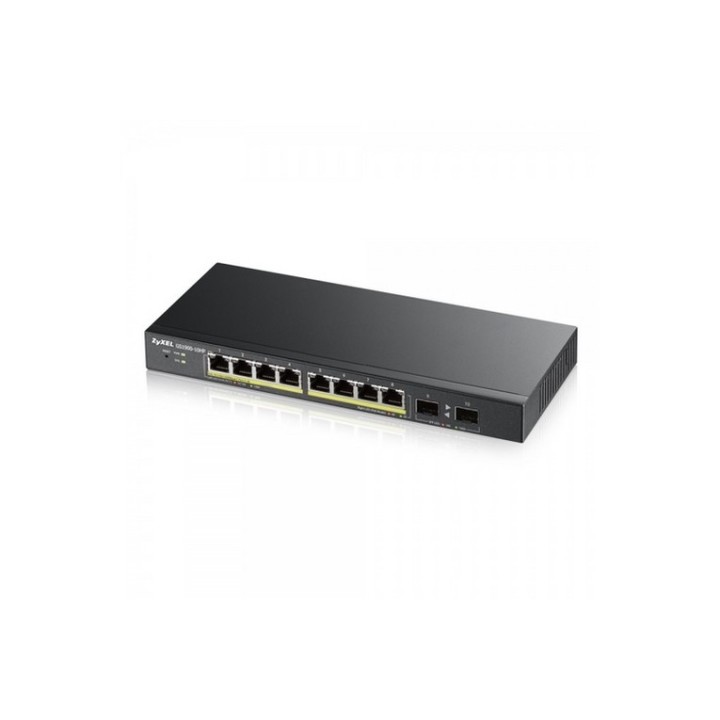 Zyxel GS1900-8HP - Switch - intelligente - 8 x 10/100/1000 (PoE+) - desktop, mon (GS1900-8HP-EU0103F)