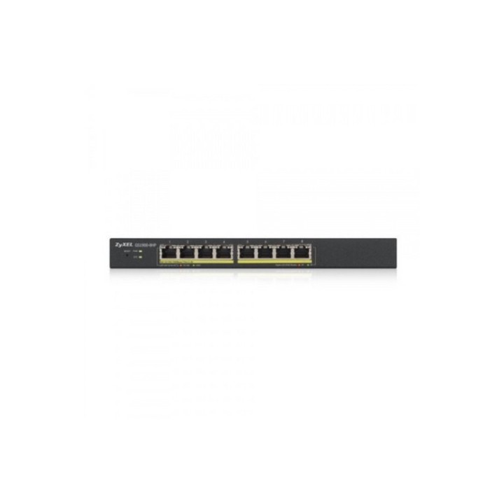 Zyxel GS1900-8HP - Switch - intelligente - 8 x 10/100/1000 (PoE+) - desktop, mon (GS1900-8HP-EU0103F)